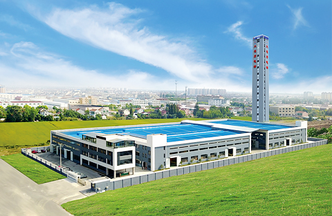 大名府別墅電梯張家港工廠鳥瞻全景圖