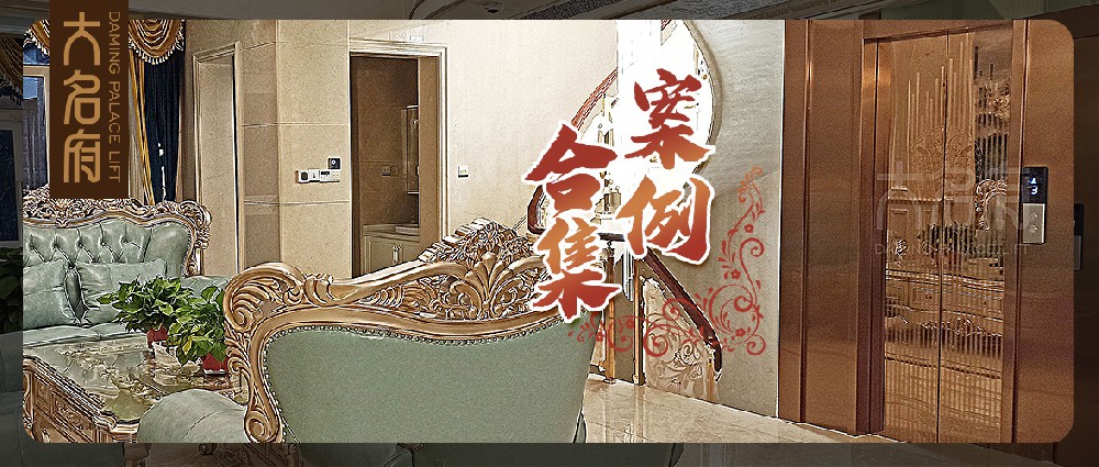 大名府家居電梯案例合集 | 打造詩意墅梯生活，探索居家無限可能