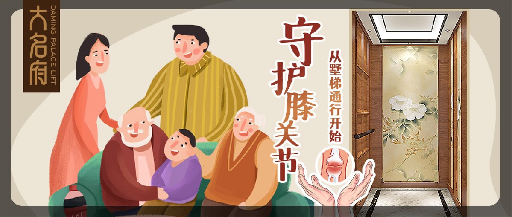 大名府家用電梯 | 長期爬樓埋隱患，墅梯通行護健康！