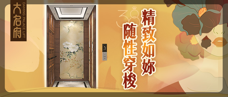 大名府家用電梯｜絢麗多姿精致如妳，即刻啟程隨性穿梭！